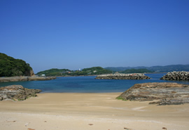 大釜海水浴場の写真